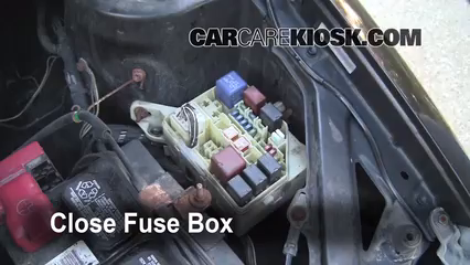 Replace a Fuse: 2000-2005 Toyota Echo - 2001 Toyota Echo 1.5L 4 Cyl. (4